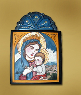 Nuestra Senora de Socorro by Jerry Montoya