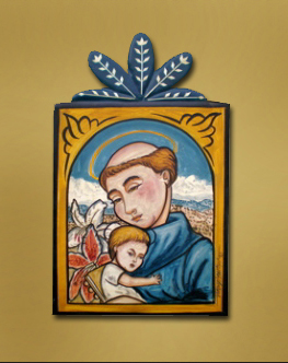 San Antonio de Padua (St. Anthony) by Jerry Montoya
