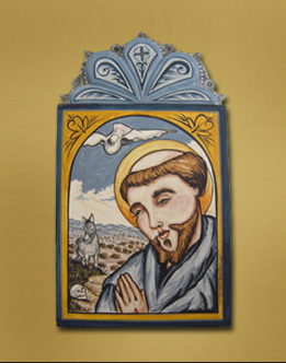 San Francisco de Asis (St. Francis) by Jerry Montoya